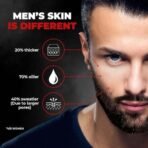 Beardo 3-in-1 Activated Charcoal Face Wash| Deep Cleanse, Exfoliate & Detoxify | All-in-One Face Wash for Oily Skin, Dirt & Pollution Removal | Oil Control Face wash for men 200ml - Fast UK Delivery - Image 6