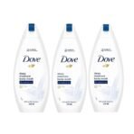 Dove Deeply Nourishing Body Wash|| With Moisturisers For Softer|| Smoother Skin|| 250 ml (Pack of 3) - Fast UK Delivery