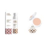 Just Herbs Long Stay Non Sticky Makeup Fixer & Just Herbs Oil Control Radiance Booster Age Defying Compact Powder for face Makeup 9g (Porcelain) Combo - Fast UK Delivery