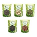 YUVIKA Combo Chia Seeds - Sunflower Seeds - Pumpkin Seeds - Sesame Seeds - Flax Seeds 250 Grams (50 Grams Each) - Fast UK Delivery - Image 2