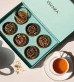 ISVARA Tea Gift - Tea Positive Gift Set, Set of 6 Unique Teas | Kashmiri Kahwah | The Herb Basket | Tale of two teas | | White Fusion | The Royal Brew | Symphony of Spices | 90G - Fast UK Delivery - Image 4