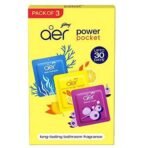 Godrej aer Power Pocket Bathroom Freshener Assorted Pack of 3 (30g) | Lasts up to 30 days - Fast UK Delivery - Image 2