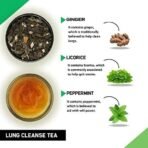 TEACURRY Lungs Cleanse Tea Box - (30 Tea Bags, 1 month Pack) - Lung Detox Tea | Helps Quit Smoking And Clean Lungs | Herbal Lung Wellness Tea - Fast UK Delivery - Image 3