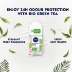 Nivea Bio Green Tea, Deodorant Roll On For Women, 50 ml - Fast UK Delivery - Image 4