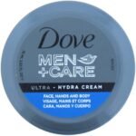 Dove Men + Care Ultra Care Hydra Cream Face, Hand And Body, 75 ml - Fast UK Delivery