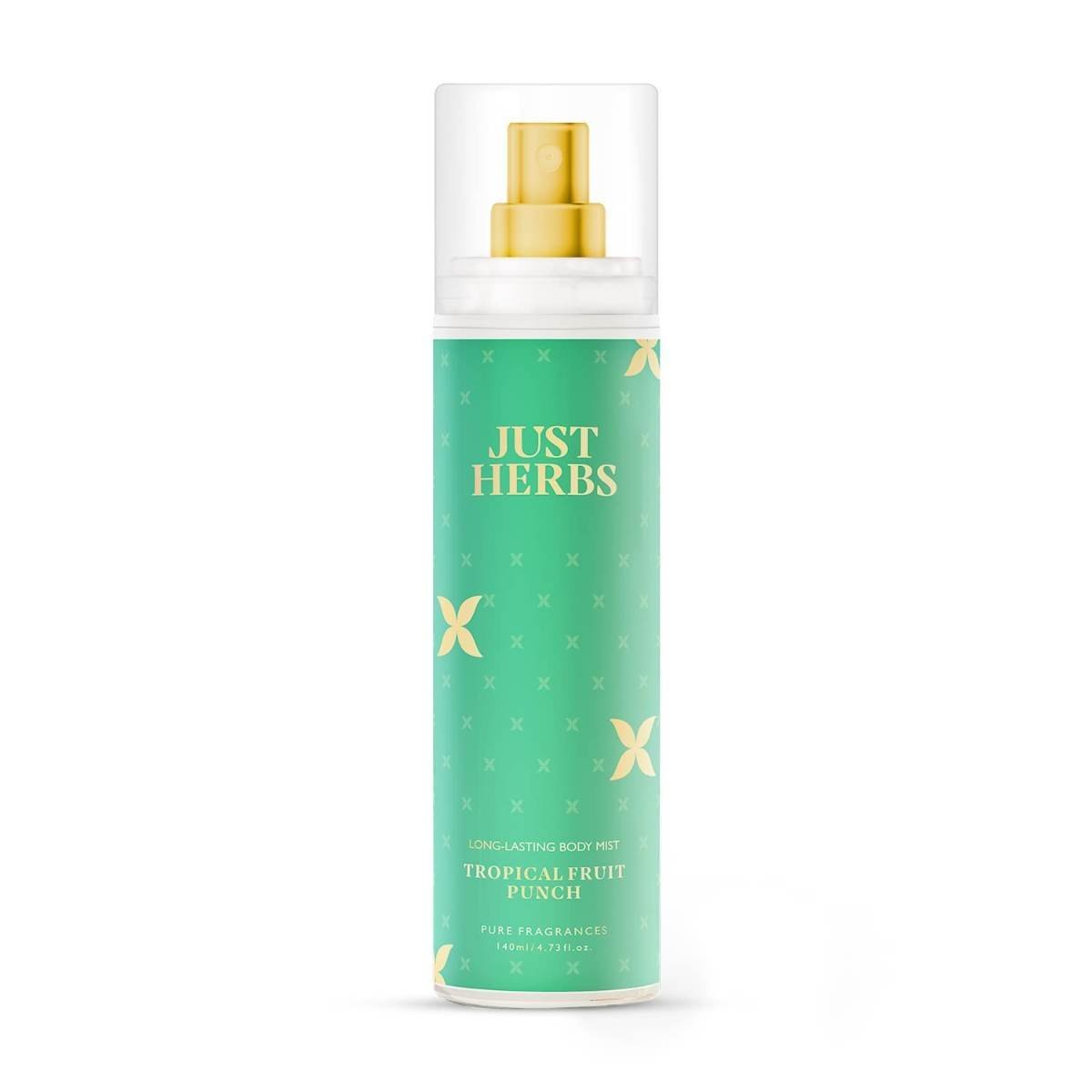uk51b2GbI-AkL-1.jpg Just Herbs Body Mist Spray for Men and Women With Long Lasting Fragrance Perfume - Tropical Fruit Punch 140ml - Fast UK Delivery - Image 1