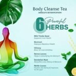 Tea Aroma Dandelion Root Tea | Detox & Cleansing for Liver, Kidney, & Stomach Health | 100% Natural Herbal Tea | 50g - Fast UK Delivery - Image 3