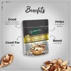 Happilo Premium International Exotic Brazil Nuts 150g (Pack of 5), Amazon/Brazilian Nut without Shell, Healthy Crunchy Protein Snack - Fast UK Delivery - Image 6