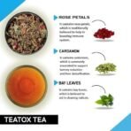 TEACURRY Cleanse Combo Green Tea (2 Months Pack, 60 Tea Bags) - Helps with Intestinal Health, Liver Cleanse, Metabolism - Green Tea Bags - Wellness Tea Powder - Fast UK Delivery - Image 3