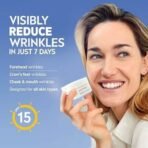 NIVEA Q10 Anti-Wrinkle Power Firming Day Cream SPF 15 (50ml), Anti-Wrinkle Face Cream with Skin Identical Q10 and Creatine, Face Cream for 3x Wrinkles - Fast UK Delivery - Image 3