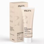 Mars by GHC Broad Spectrum UVA & UVB Protection Anti-Pollution Sunscreen Cream SPF 50, PA++, No white cast, SLS-Free, Paraben-Free, 100% Vegan - (50gm - Pack of 1) - Fast UK Delivery
