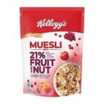 Kellogg's Combo, Kellogg's Muesli with 21% Fruit and Nut Pouch, 500 g and Kellogg's Crunchy Granola Chocolate & Almonds, 450 g - Fast UK Delivery - Image 3