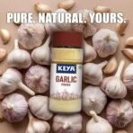 Keya Combo of Garlic Powder 55gm, Onion Powder 50gm | Ready to use | Sourced From Whole | Zero added Colours, Fillers, Additives & Preservatives | Pack 2 - Fast UK Delivery - Image 5