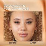 L'Oreal Paris Liquid Foundation, Oil Absorbing Formula, Transferproof, Heatproof and Long-lasting, Infallible 32H Fresh Wear, 140 Golden Beige, 30ml - Fast UK Delivery - Image 6