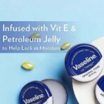 Vaseline Lip Tins Original Care, 17G|Infused With Vitamin E To Hydrate & Moisturize Dry Lips, Transparent - Fast UK Delivery - Image 7