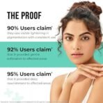 Dr. Sheth's Kesar & Kojic Acid Neck, Knee & Elbow Cream | Clinically Tested | Helps To Reduce Pigmentation | 10% AHAs+2% Kojic Acid+Urea | For Dark Neck, Ankles, Knuckles, Knees, Thighs & Elbows | 50g - Fast UK Delivery - Image 6