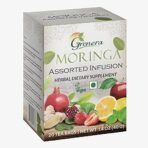 Grenera Moringa Assorted Infusion Tea 20 Bags | Caffeine Free, Staple Free, Made with Organically Grown Moringa Leaf - Fast UK Delivery - Image 2