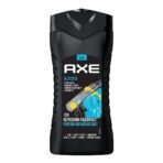 AXE Alaska 3 In 1 Body, Face & Hair Wash for Men, Long-Lasting Refreshing Ocean Air & Bergamot Fragrance Natural Origin Ingredients,Removes Odor & Bacteria, No Parabens, Dermatologically Tested, 250ml - Fast UK Delivery