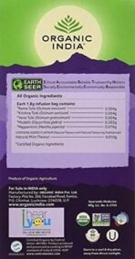 Organic India Tulsi Mulethi Tea, 25 Infusion Bags (Pack of 2) - Fast UK Delivery - Image 5