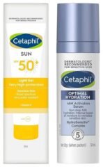 Cetaphil Combination Skin Sun Spf50 Sunscreen Very High Protection Light Gel Water Resistant Vitamin E 50Ml PackOf 1 Optimal Hydration Lightweight Serum 30 ml - Fast UK Delivery