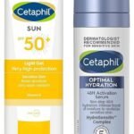 Cetaphil Combination Skin Sun Spf50 Sunscreen Very High Protection Light Gel Water Resistant Vitamin E 50Ml PackOf 1 Optimal Hydration Lightweight Serum 30 ml - Fast UK Delivery