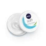NIVEA Soft Light Moisturizer, 300 ml, for Face, Hand & Body, Non-Greasy Cream with Vitamin E & Jojoba Oil for Instant Hydration - Fast UK Delivery