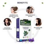 INDUS VALLEY Organic Indigo Powder | Indigofera tinctoria & Hair growout Oil, (100g + 100ml) - Fast UK Delivery - Image 7