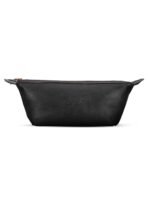 Beardo Travel Pouch for Accessories|Stylish Toiletry Organizer Kit for Men & Women||Vegan Leather Waterproof Cosmetic Bag for Travel Essentials, 22 x 15.4 x 15.4 Centimeters, Black - Fast UK Delivery