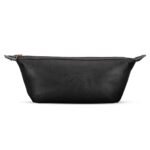 Beardo Travel Pouch for Accessories|Stylish Toiletry Organizer Kit for Men & Women||Vegan Leather Waterproof Cosmetic Bag for Travel Essentials, 22 x 15.4 x 15.4 Centimeters, Black - Fast UK Delivery