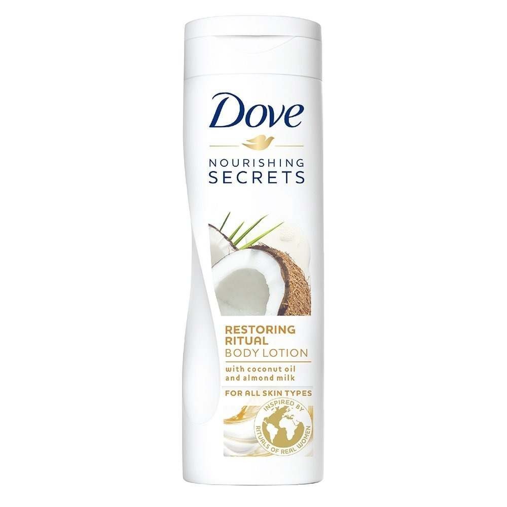 uk51d-daJGfyL-1-1.jpg Dove Restoring Ritual Body Lotion, 400ml - Fast UK Delivery - Image 1