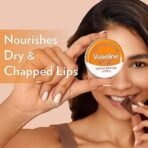 Vaseline Lip Tins Cocoa Butter, 17G|Infused With Cocoa Butter For Hydration & Glossy Shine, Transparent - Fast UK Delivery - Image 5