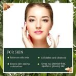 INDUS VALLEY Organic Sandalwood Face Pack (Sandalwood FacePack+RoseWater Toner) -200g+250ml - Fast UK Delivery - Image 4