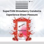 KamaSutra Superthin Strawberry Flavoured Condoms For Men 10 Count | Suitable for use with lubes & toys - Fast UK Delivery - Image 5