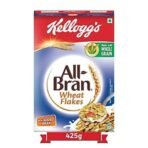 Kellogg's Muesli 21% Fruit & Nut,750g + All Bran Wheat Flakes, High in Protein & vitamin B1,B2,B3 and B6, Low Fat, Source of Vitamin B12 and Folate,425g High in Iron, Fibre, Naturally Cholesterol Free - Fast UK Delivery - Image 5