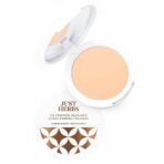 Just Herbs Oil Control Radiance Booster Age Defying Compact Powder for face Makeup 9g - Fast UK Delivery