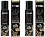 Axe Signature Dark Temptation No Gas Deodorant Bodyspray For Men, 154ml (Pack of 2) - Fast UK Delivery - Image 2