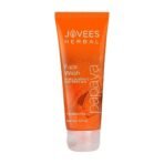 Jovees Herbal Papaya Face Wash For Glowing and Clear Skin with Papaya & Bilberry fruit Ext | Gentle Cleanser For Brightens Skin, Removes Pigmentation & Dark Spots | Suitable For All Skin Types - 120ML - Fast UK Delivery