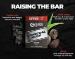 Beardo Activated Charcoal Musk Soap for Men, 100g x 5 | With Activated Charcoal | Deep Cleansing, Anti-Pollution | Refreshing | Removes Impurities - Fast UK Delivery - Image 5