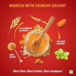 Bagrry's Crunchy Muesli 750gm Pouch| 40% Fibre Rich Oats with Bran | 82% Multi Grains, Almonds, Raisins & Honey | Breakfast Cereal | Natural Muesli - Fast UK Delivery - Image 6