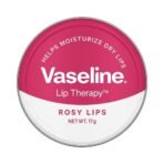 Vaseline Lip Tins Rosy Lips, 17 g | Provides Hydration, Sheer Pink Tint & Glossy Shine - Fast UK Delivery
