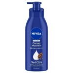 NIVEA Cocoa Nourish 400ml Body Lotion with Deep Moisture Serum| 48 H Moisturization | With Cocoa Butter & Coconut Oil | Non Greasy & Healthy Looking Skin |For Very Dry Skin - Fast UK Delivery