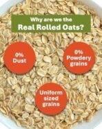 True Elements Rolled Oats 1.2kg (Pack of 2) 100% Whole Grain, High Fiber & Protein Breakfast Cereal - Fast UK Delivery - Image 7