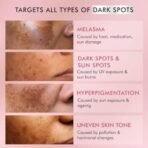 mCaffeine CLEAR GLOW 3% Tranexamic, 2% Alpha Arbutin Advanced Pigmentation Serum Treatment For Melasma, Dark Spots, Scars & Evens Skin Tone Non-Sticky & Absorbs Fast | For Men & Women - 20ml - Fast UK Delivery - Image 4