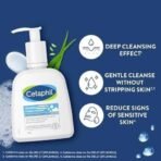 Cetaphil Hydrating foaming Face Wash, Cream to Foam Cleanser 236ml | Niacinamide, Pro-Vitamin B5 & and Aloe for Gentle Cleansing - Fast UK Delivery - Image 4
