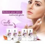 Ayouthveda D-TAN Six Steps Facial Kit for Tan Removal | D Tan Skincare Essentials For Clear Skin | Hydrates Skin With Cucumber, Aloe Vera & Green Tea | Remove Blemishes & Dark Spots (Pack of 1; 230g) - Fast UK Delivery - Image 4