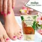 Moha: Foot Cream For Rough, Dry and Cracked Heel, Feet Cream For Heel Repair With Benefits Of AleoVera, Papaya & Peppermint (100ml) Pack of 1 - Fast UK Delivery - Image 5