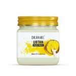 DR.RASHEL Ubtan Face Pack | Haldi |for Glowing Skin, Oil Control, Acne, Pimples, Blemishes, Pigmentation & Brightening, Face Cleansing for Face & Body (380 Ml) - Fast UK Delivery