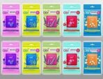 Godrej Aer Pocket BERRY RUSH, SEA BREEZE, FRESH BLOSSOM, FLORAL DELIGHT, LAVENDER BLOOM Blocks (5 X 2 Units)(10 x 10 g) - Fast UK Delivery - Image 2