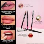 Just Herbs Fill & Define Lip Liner with Shea Butter and Coconut Oil Transfer Proof Long Lasting Creamy Matte Finish Lip Liner - Fast UK Delivery - Image 7