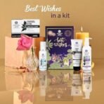 Ayouthveda Best Wishes Gift Hamper Body & Hair Care Gift Set For Family & Friends | Luxury Combo Kit for All Occasions |New Year Special Gift | Four Item Pack - Fast UK Delivery - Image 3